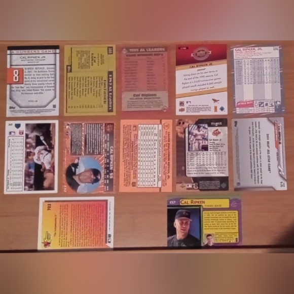 Cal Ripken Baseball Card Lot - Picture 2 of 2